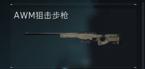 AWM狙击步枪